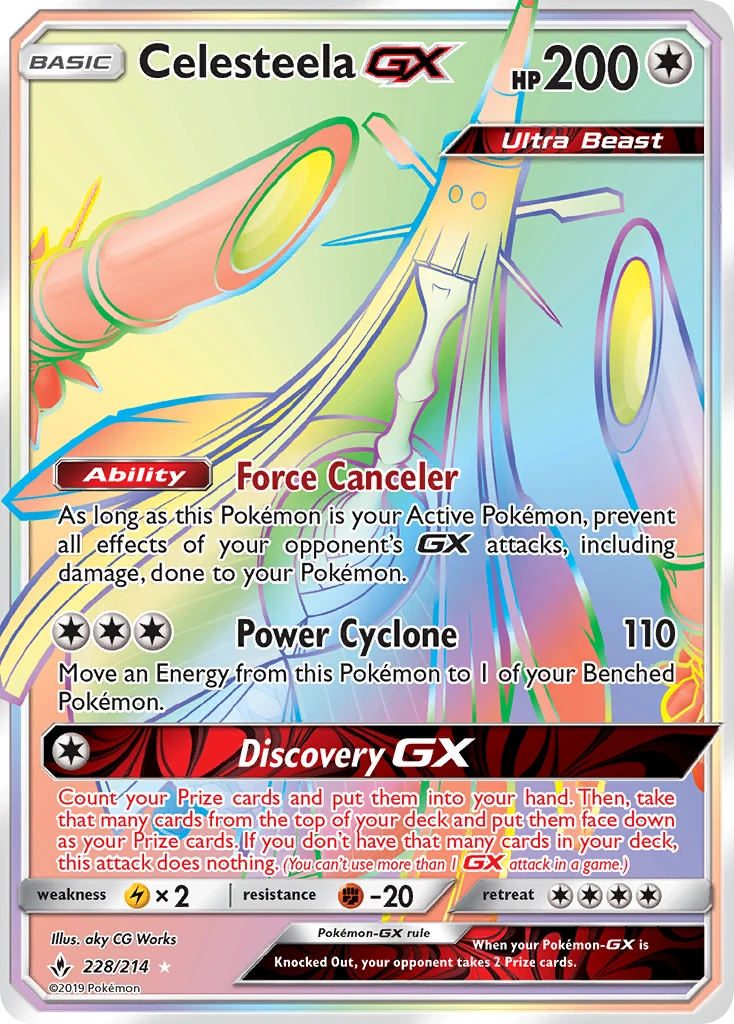 Celesteela-GX, 228/214