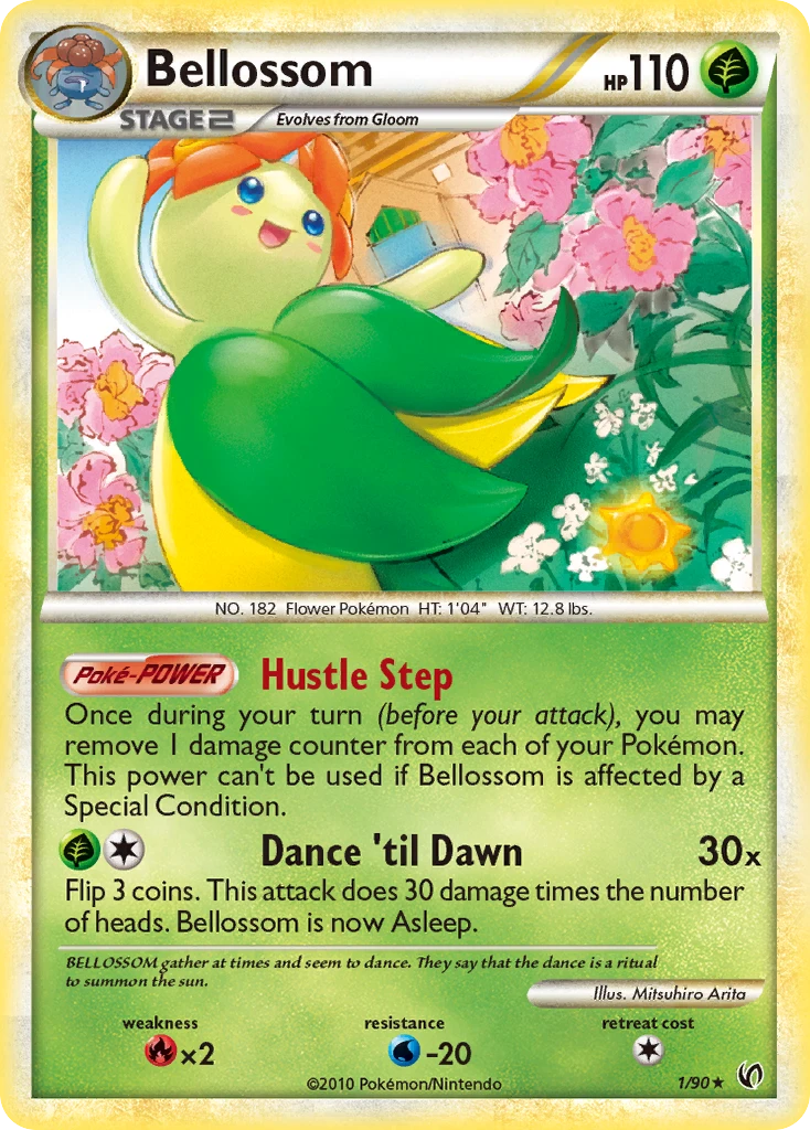Bellossom, 001/090