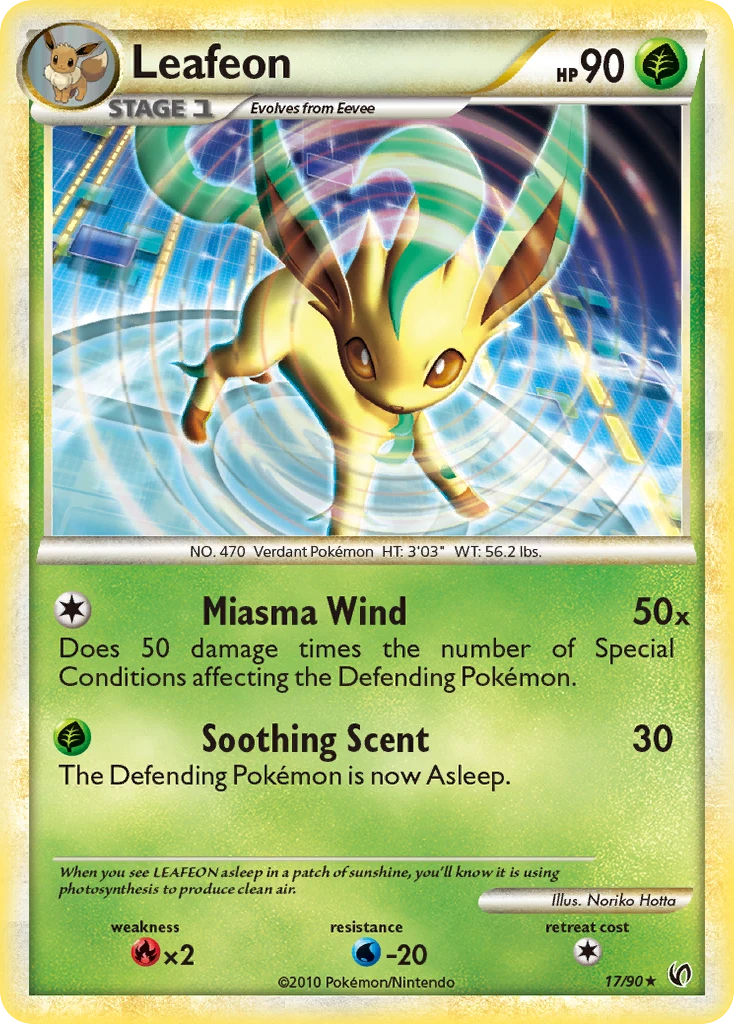 Leafeon, 017/090