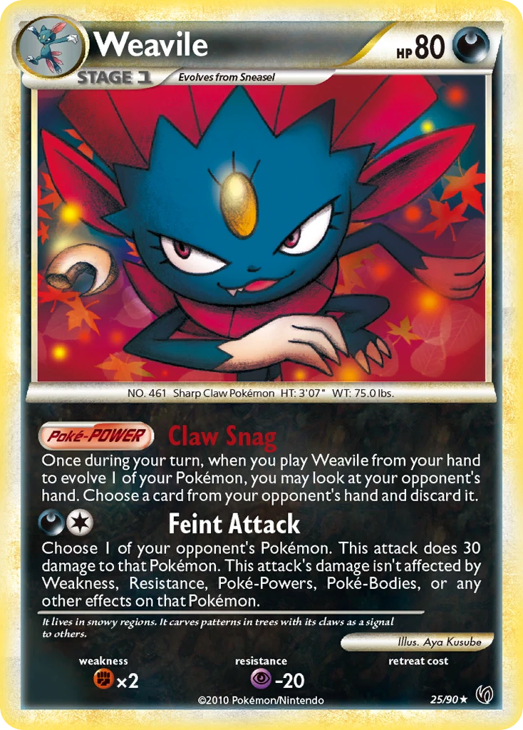 Weavile, 025/090