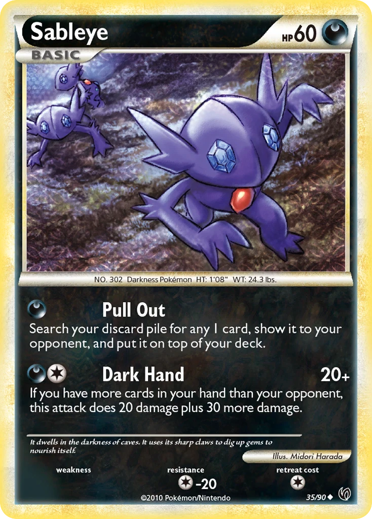Sableye, 035/090