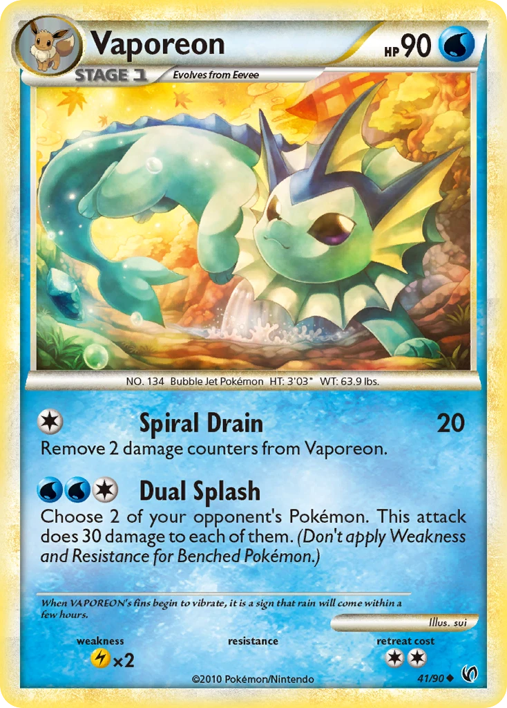 Vaporeon, 041/090