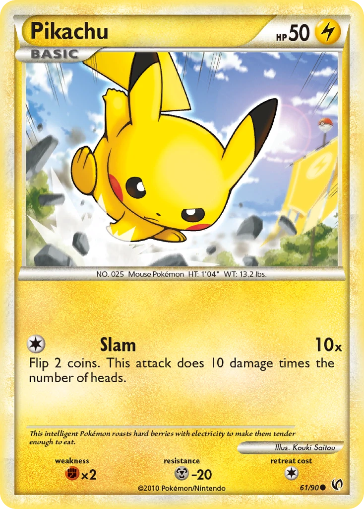 Pikachu, 061/090
