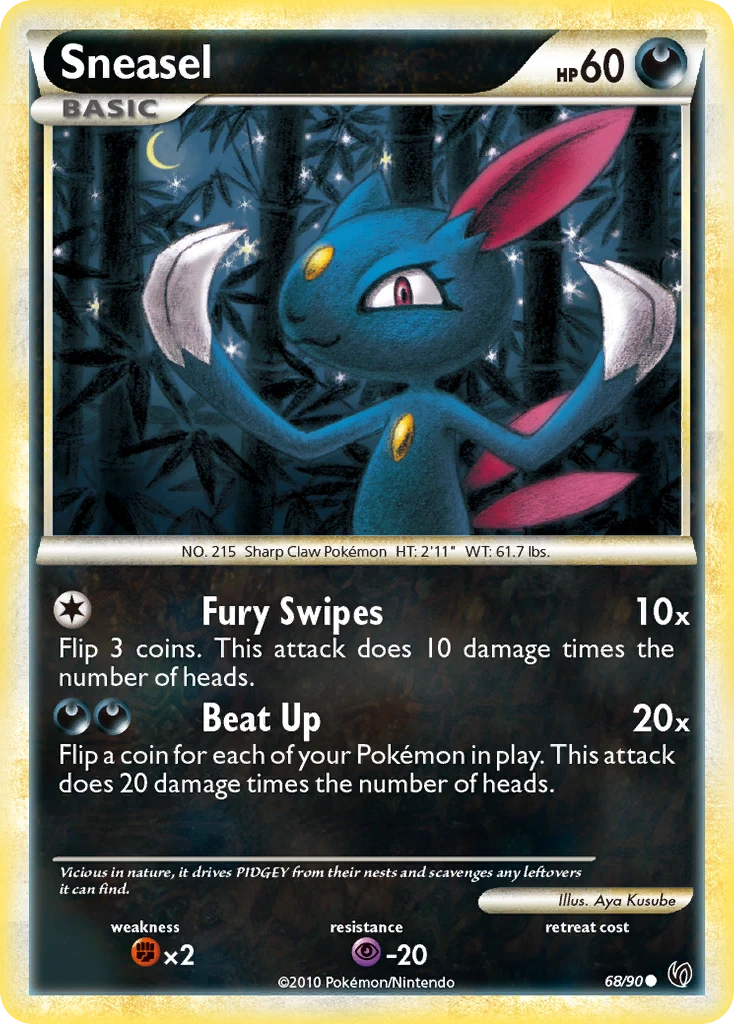 Sneasel, 068/090