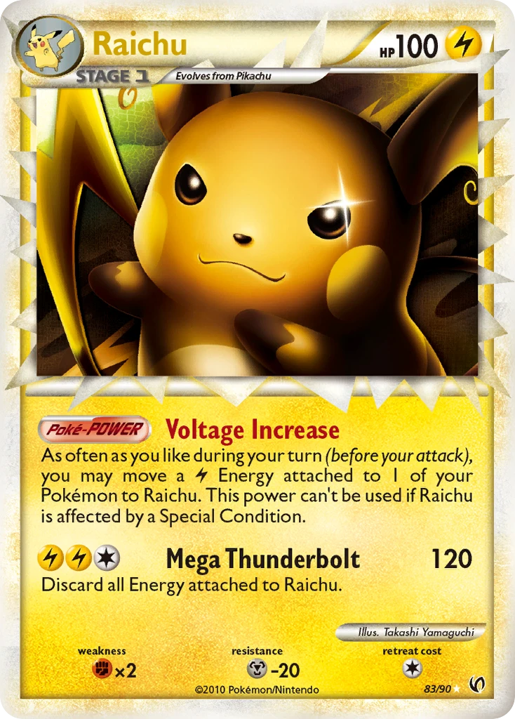 Raichu, 083/090