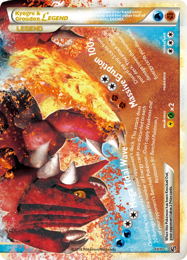 Kyogre & Groudon LEGEND, 088/090
