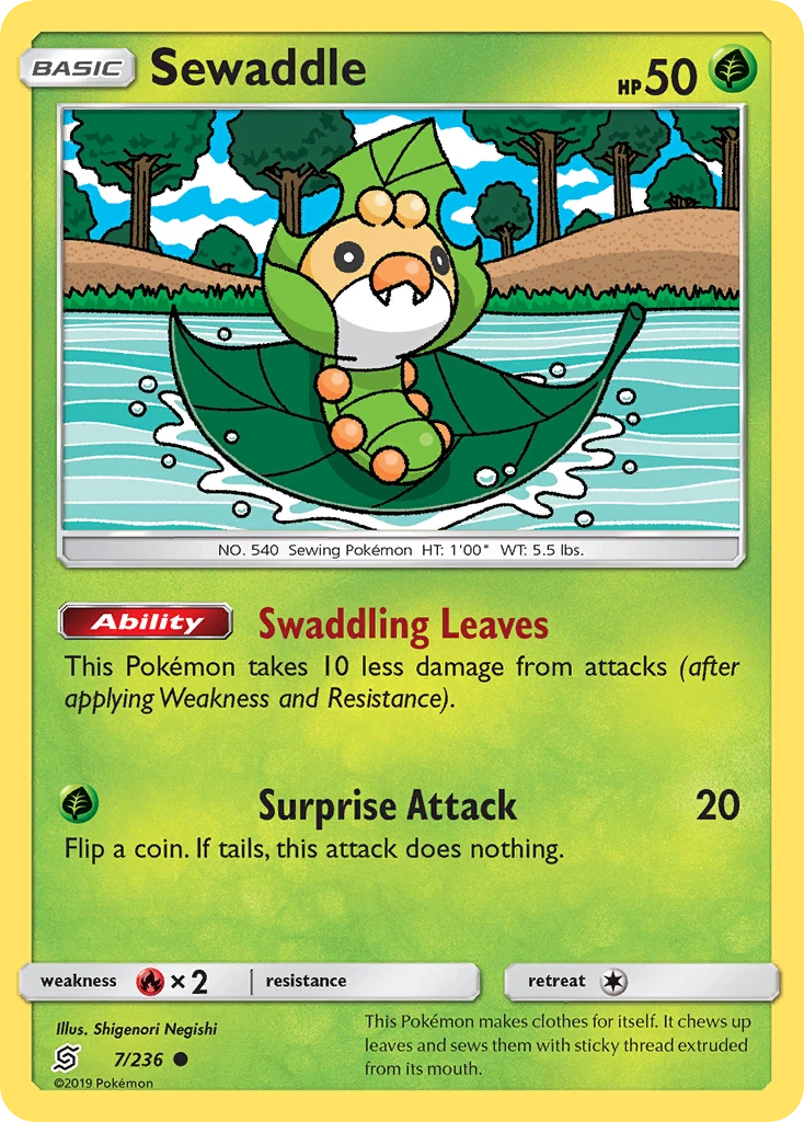 Sewaddle, 007/236