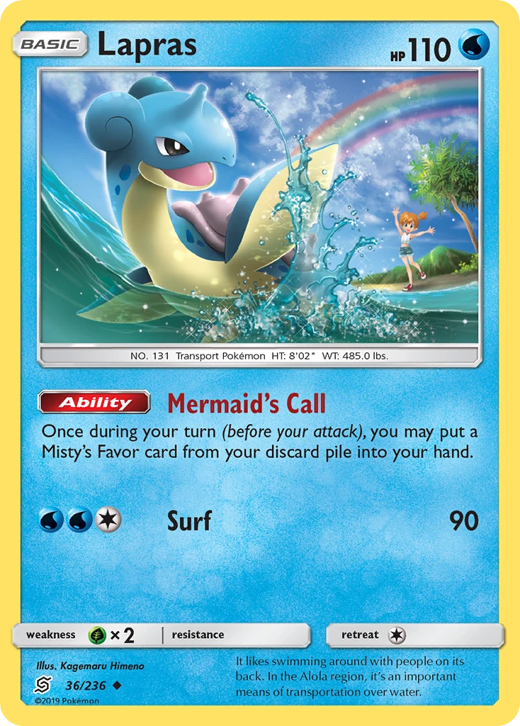 Lapras, 036/236