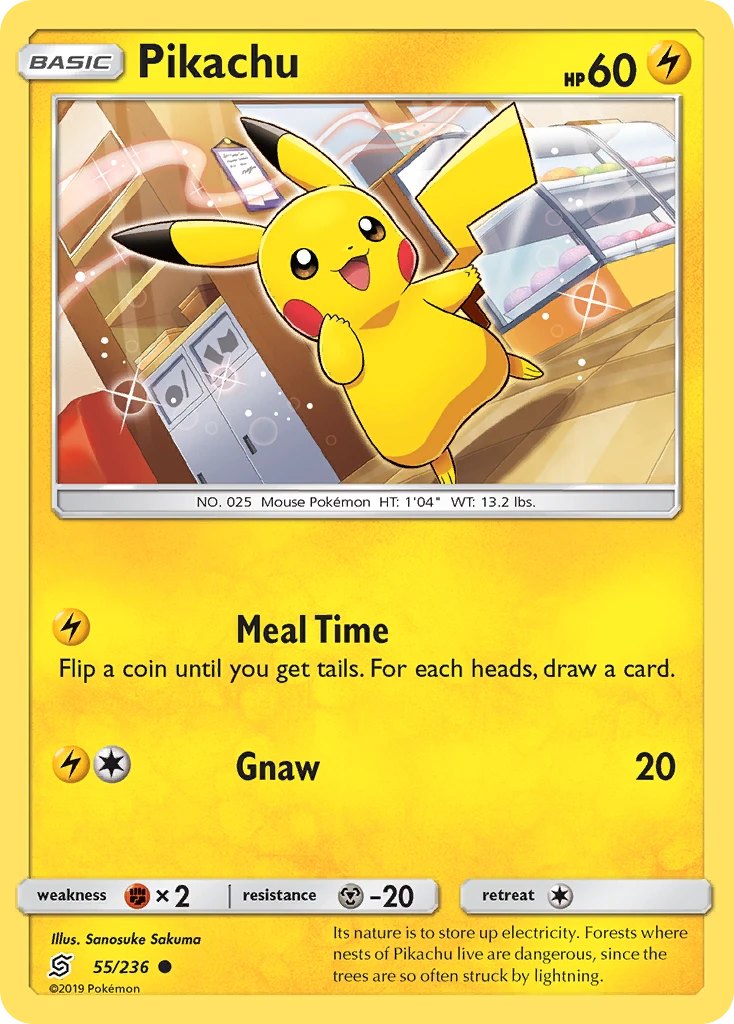 Pikachu, 055/236