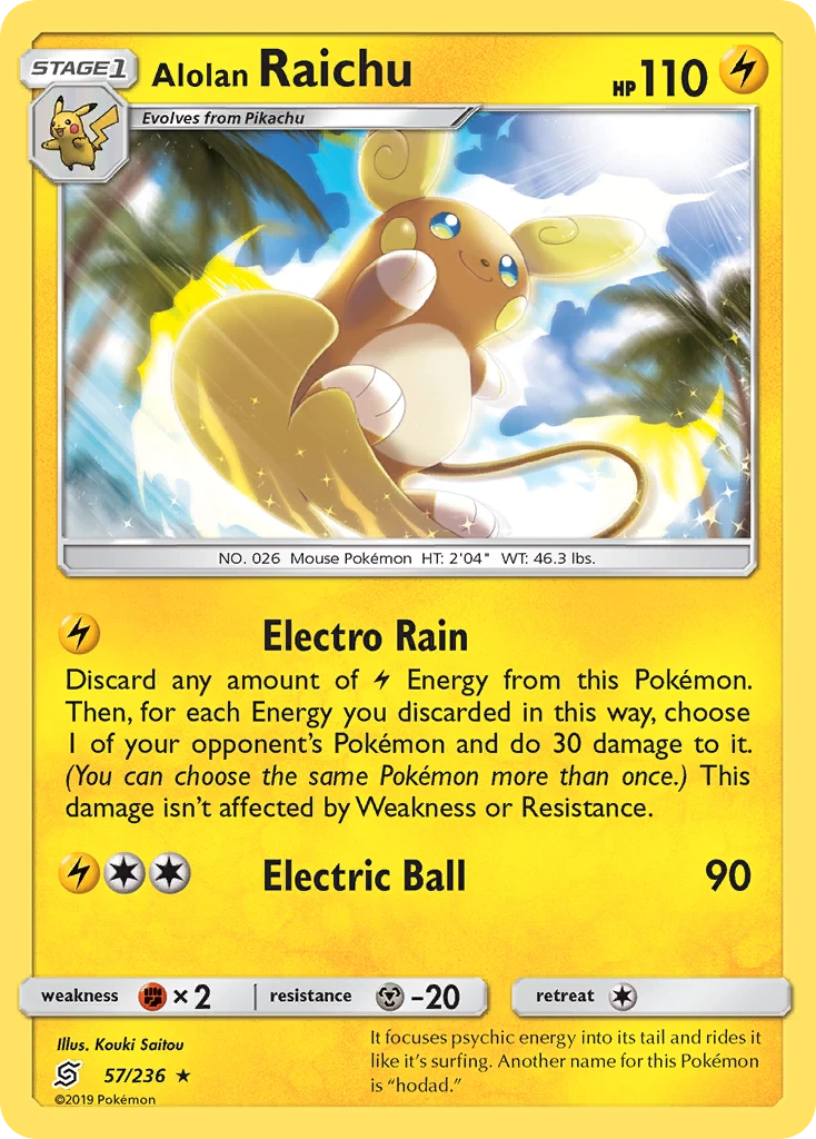 Alolan Raichu, 057/236