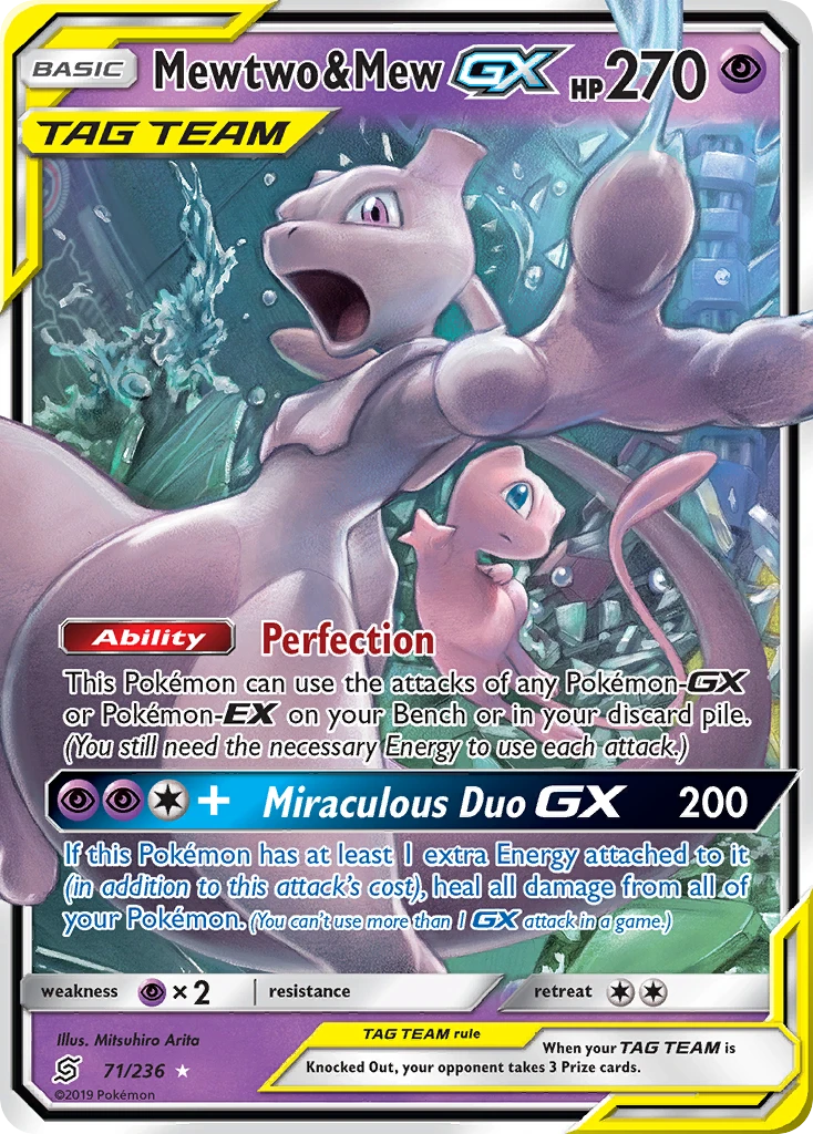 Mewtwo & Mew-GX, 071/236