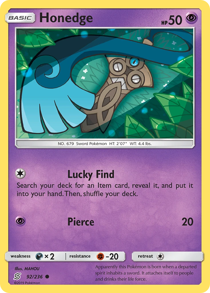 Honedge, 092/236