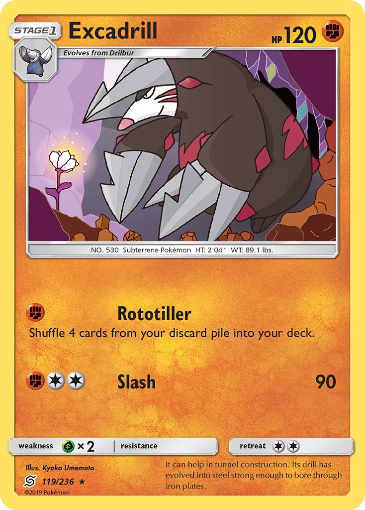 Excadrill, 119/236