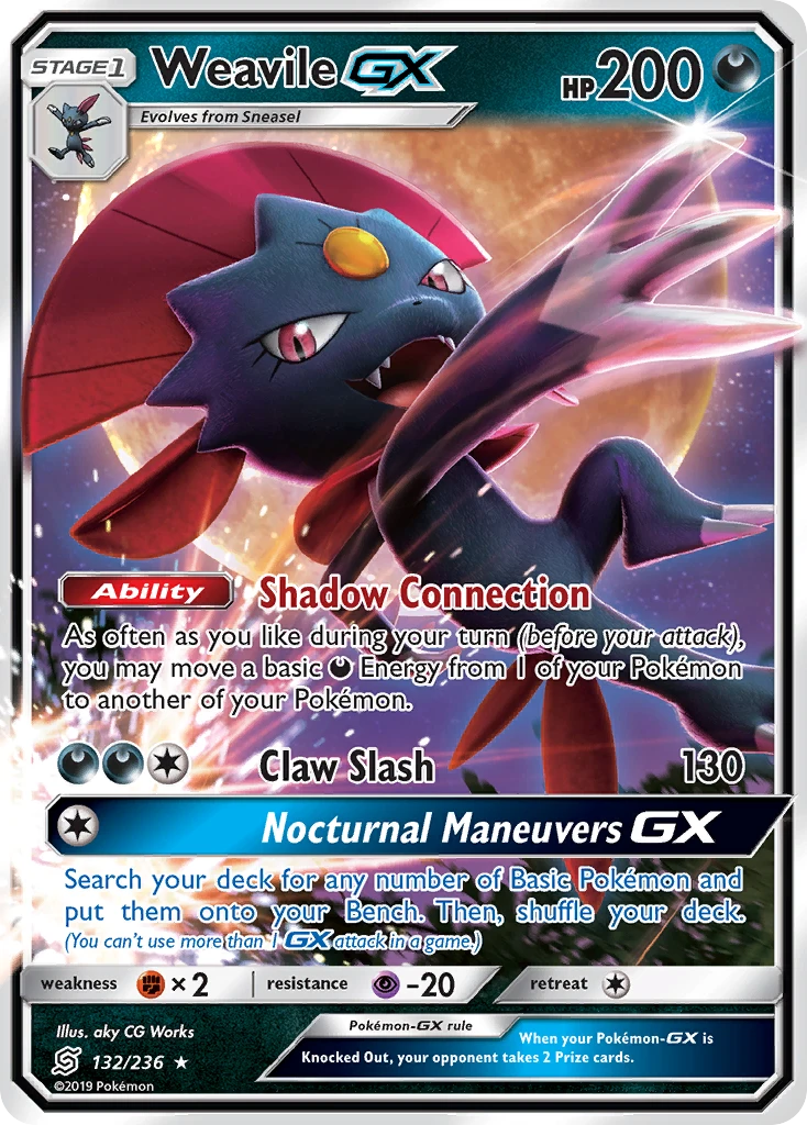 Weavile-GX, 132/236