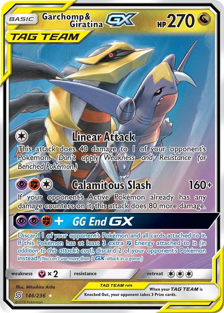 Garchomp & Giratina-GX, 146/236