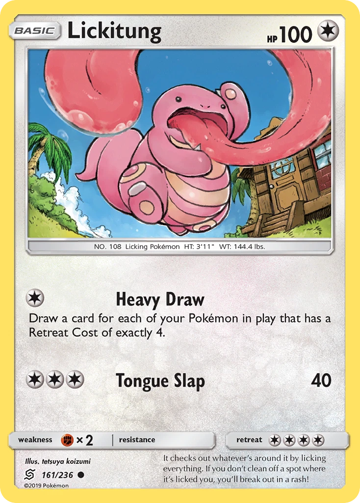 Lickitung, 161/236