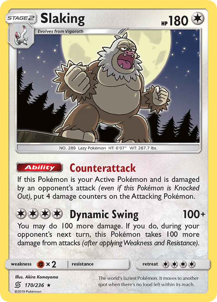 Slaking, 170/236