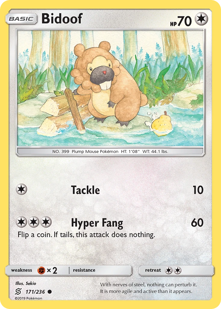 Bidoof, 171/236