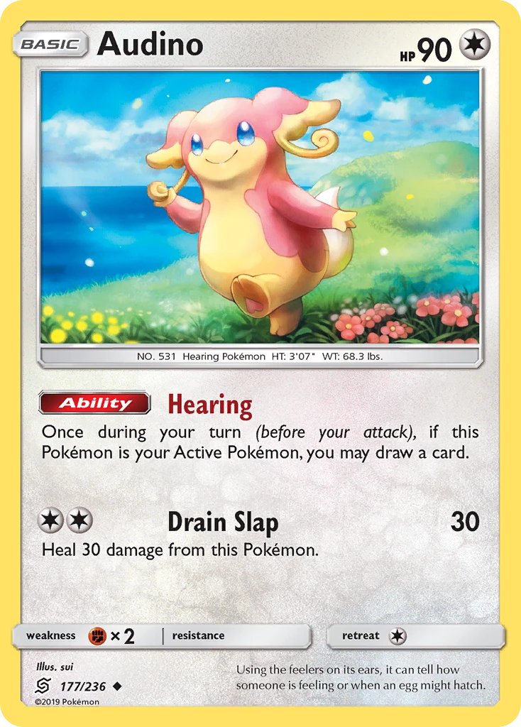 Audino, 177/236