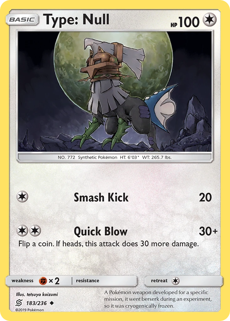 Type: Null, 183/236