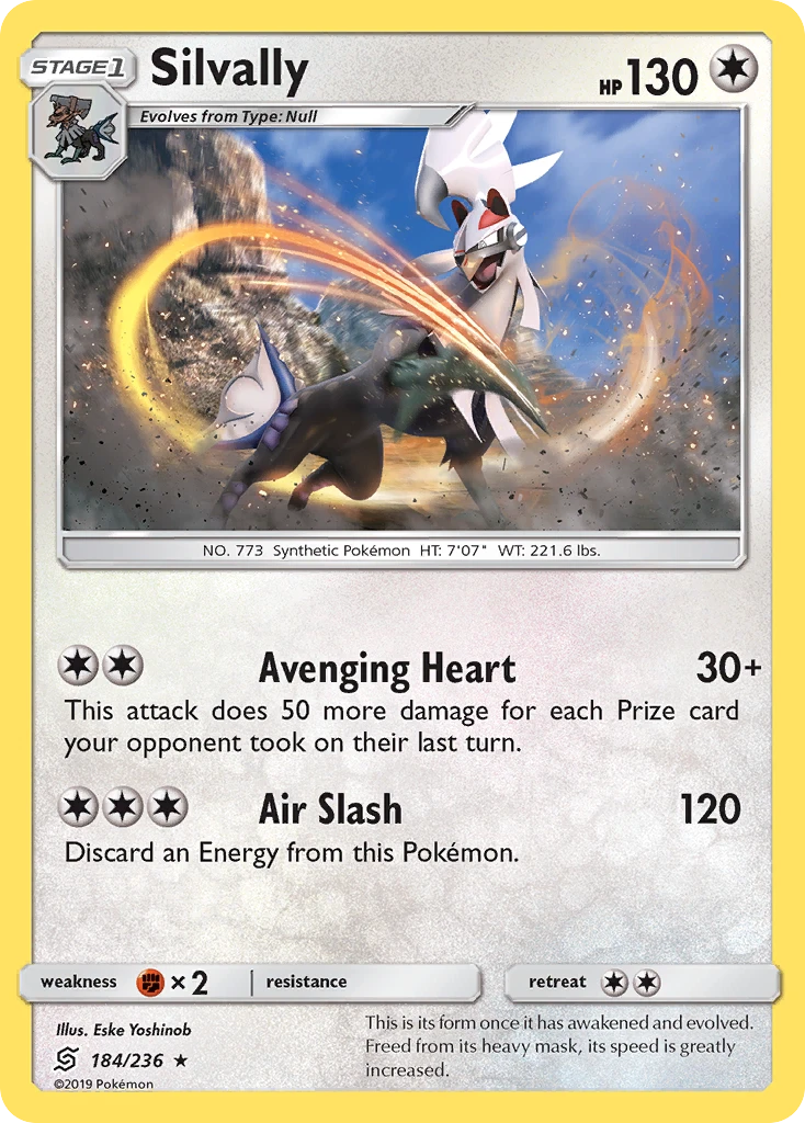 Silvally, 184/236