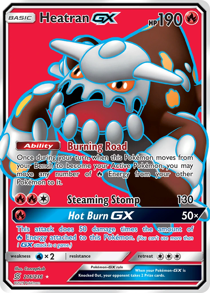 Heatran-GX, 216/236