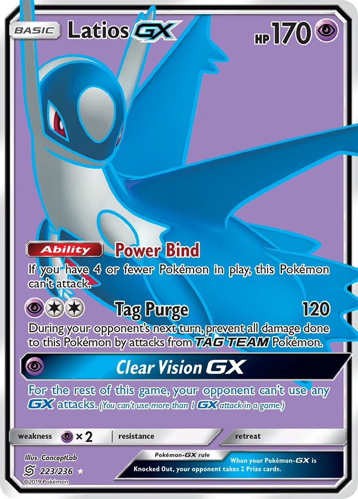 Latios-GX, 223/236