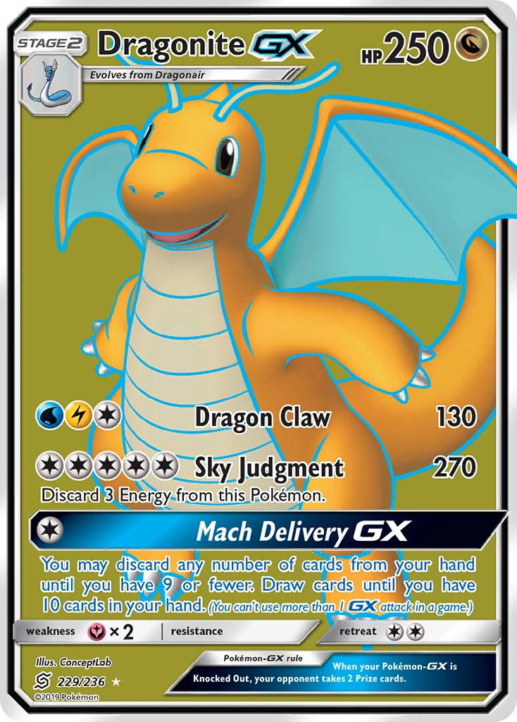 Dragonite-GX, 229/236