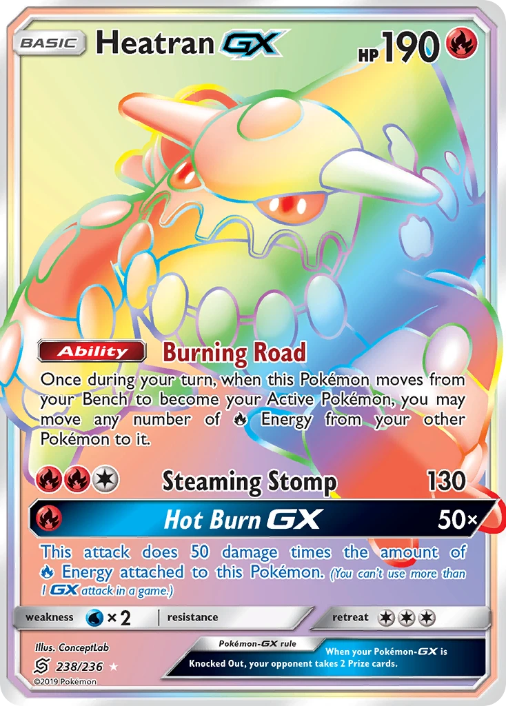 Heatran-GX, 238/236