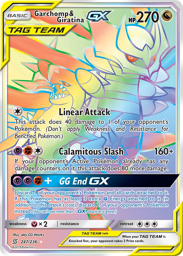 Garchomp & Giratina-GX, 247/236