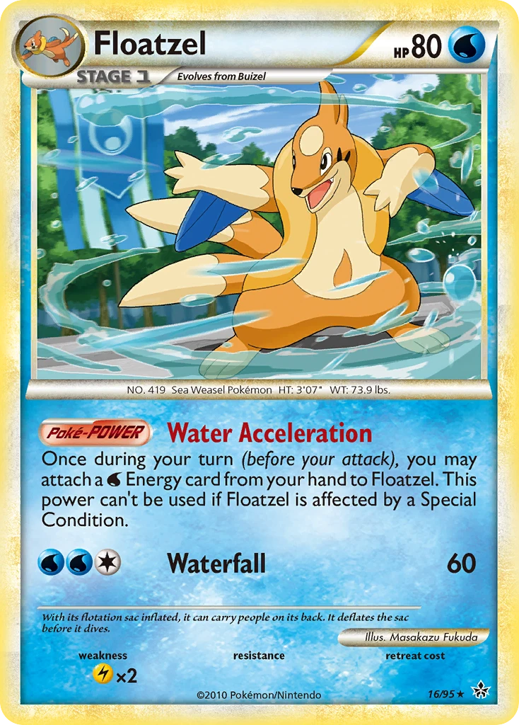 Floatzel, 016/095