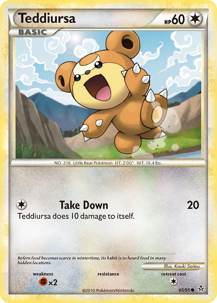 Teddiursa, 065/095