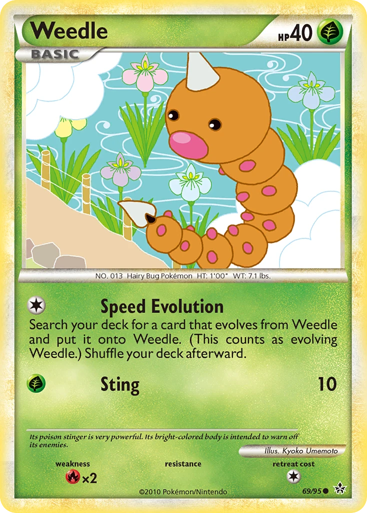 Weedle, 069/095