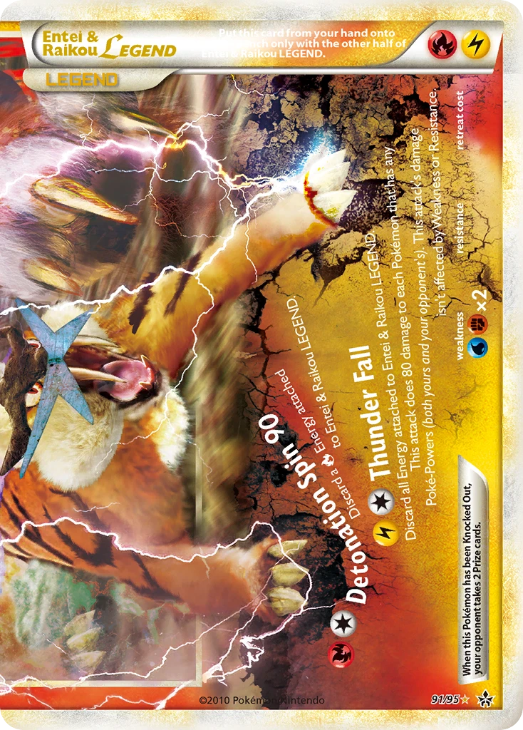 Entei & Raikou LEGEND, 091/095