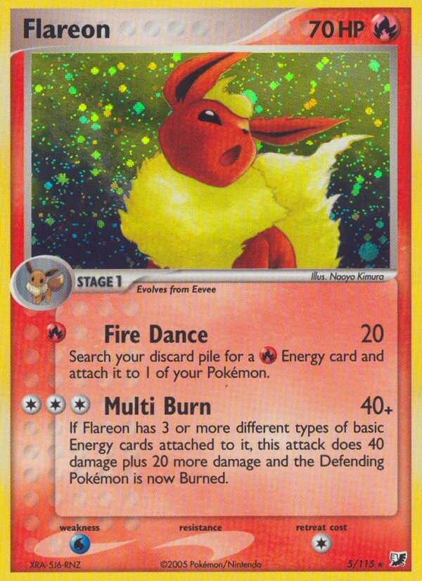 Flareon, 5/115