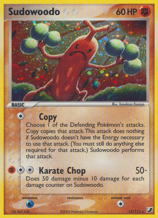 Sudowoodo, 15/115