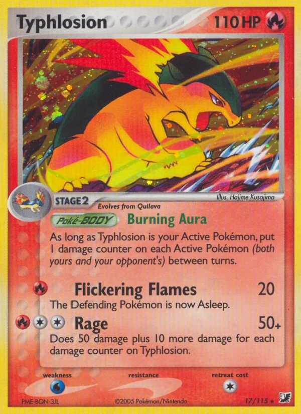 Typhlosion, 17/115
