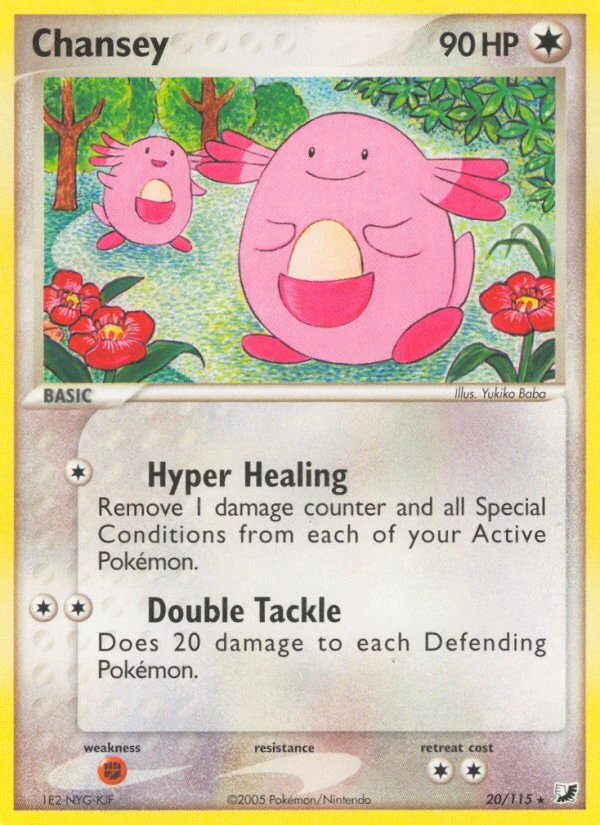 Chansey, 20/115