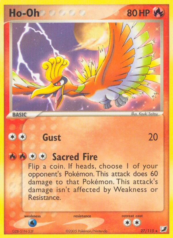 Ho-Oh, 27/115