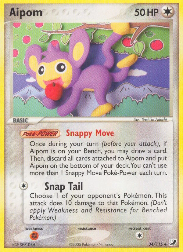 Aipom, 34/115