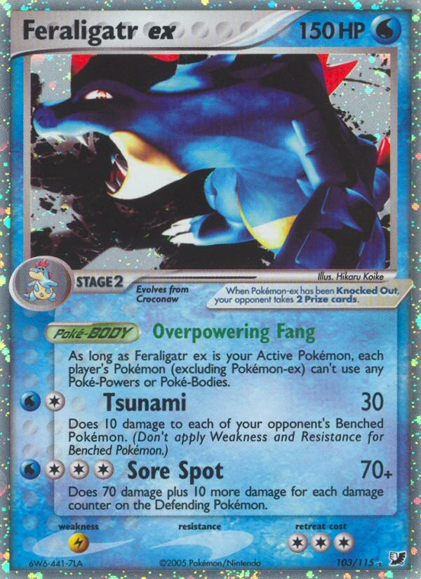 Feraligatr ex, 103/115
