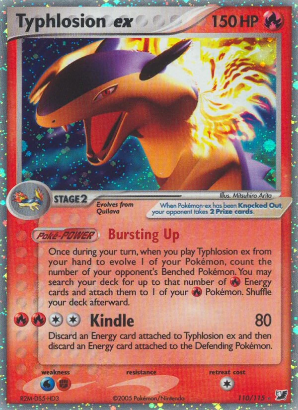 Typhlosion ex, 110/115