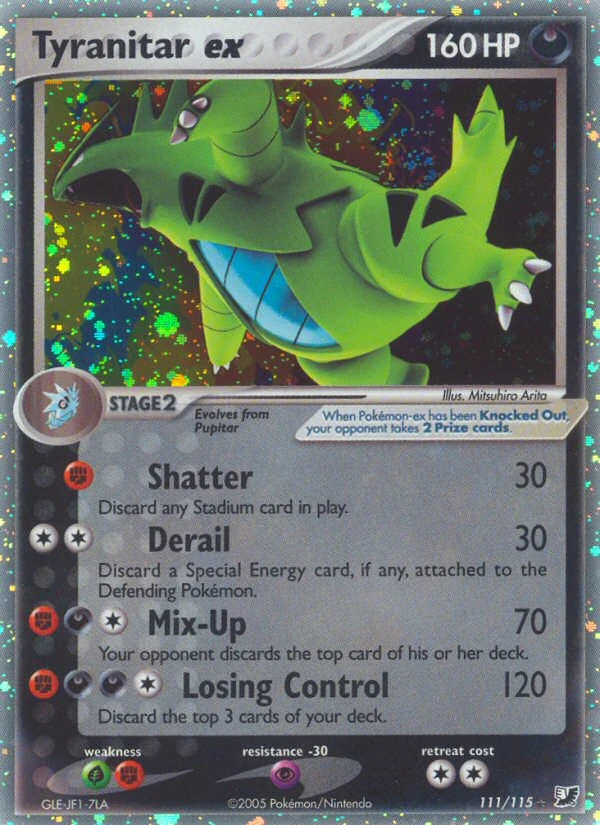 Tyranitar ex, 111/115