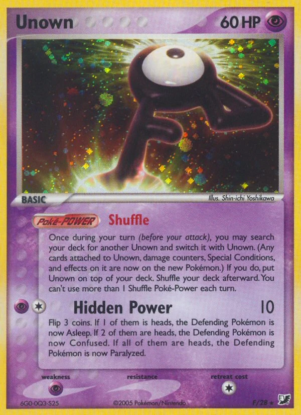 Unown, F/115