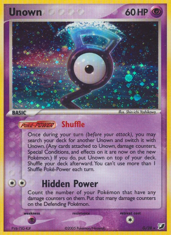 Unown, G/115