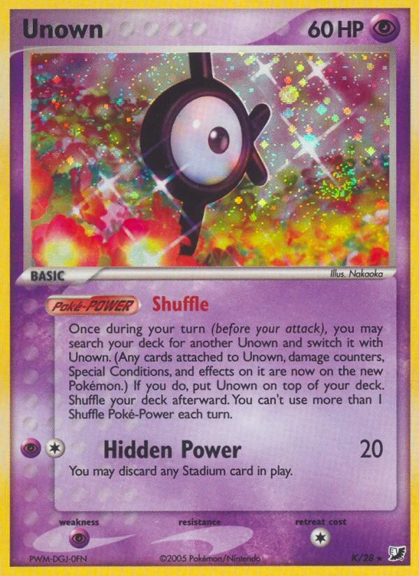 Unown, K/115