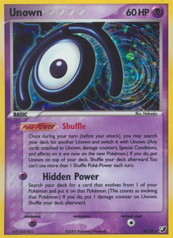 Unown, M/115