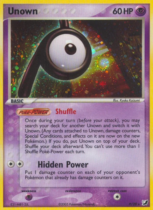 Unown, P/115
