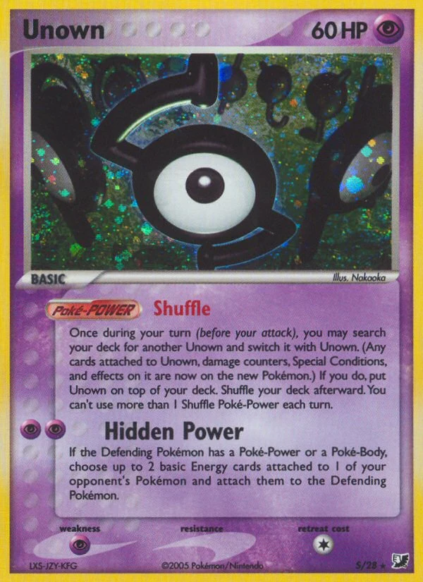 Unown, S/115