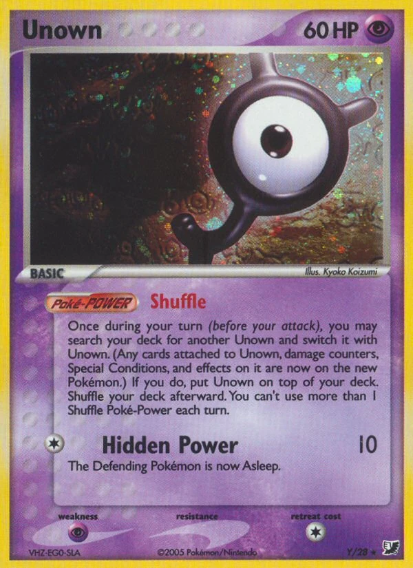 Unown, Y/115